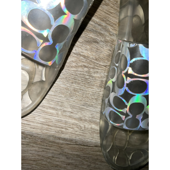 Coach Ugo Signature Rubber Slide Clear Size‎ 9 - Picture 7 of 7